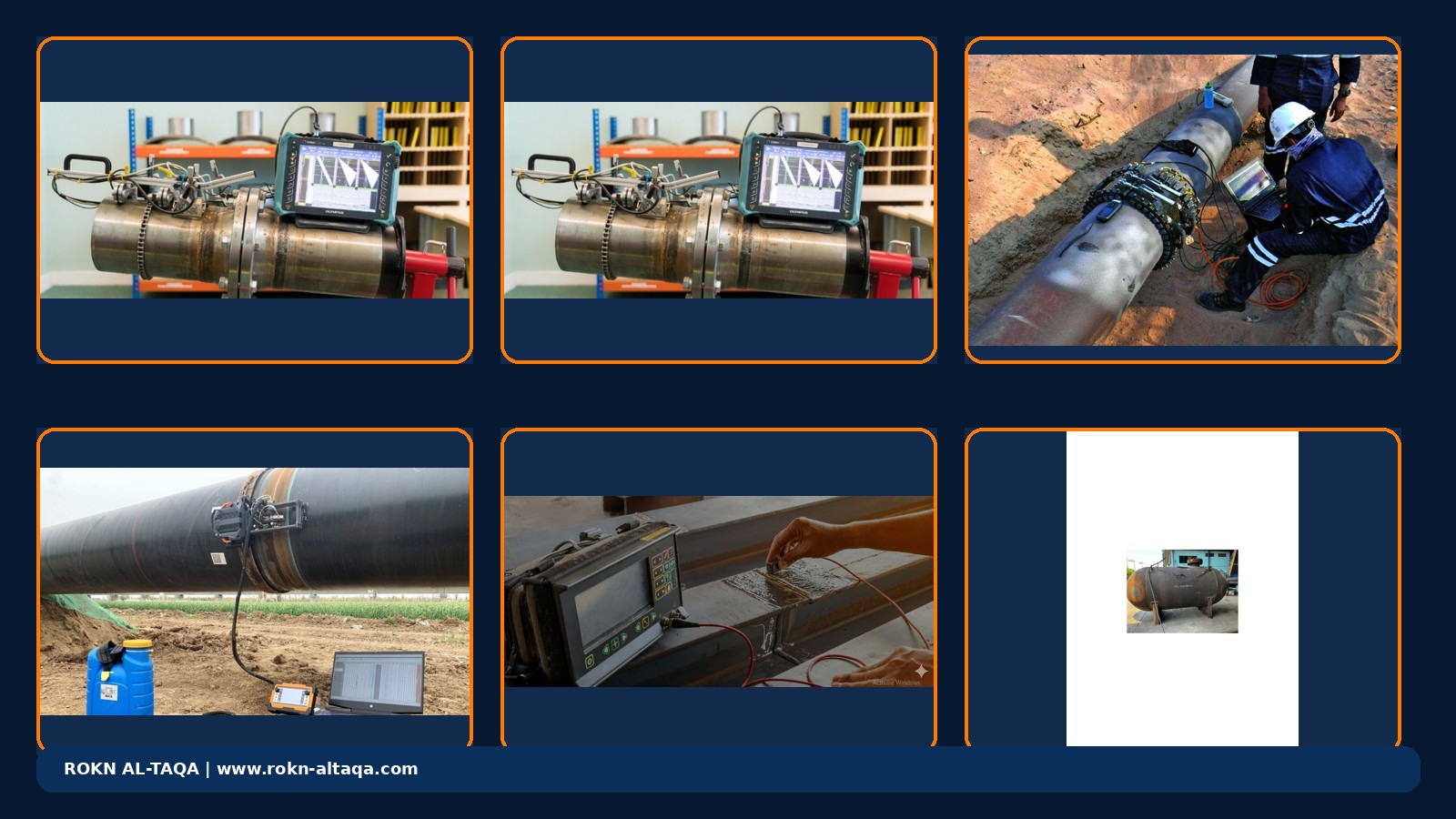 advanced ndt inspection collage